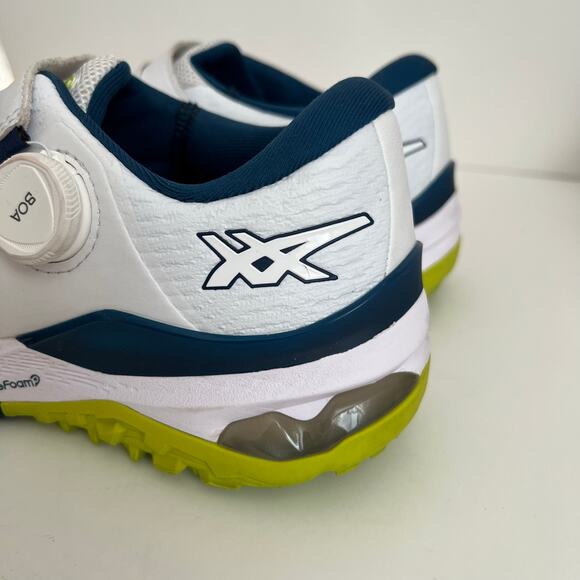 Asics Gel Kayano Ace Golf Shoe BOA White Blue Green Size Men 8.5 main image 11